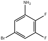 5-BROMO-2,3-DIFLUOROANILINE Struktur