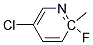 5-CHLORO-2-FLUORO-PICOLINE Struktur