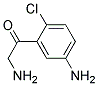 4-CHLORO-3-AMINOACETYL ANILINE Struktur