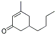 3-Methyl-5-Butyl-2-Cyclohexen-1-One Struktur