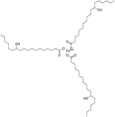 Iron 12-hydroxystearate Struktur