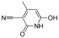 6-Hydroxy-4-methyl-3-cyanopyridone-2 Struktur