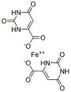 Ferrous orotate Struktur