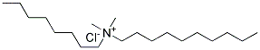 n-Octyl decyl dimethylammonium chloride Struktur