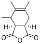 (3AA,7AA)-4,5,6-TRIMETHYL-1,3,3A,4,7,7A-HEXAHYDRO-1,3-ISOBENZOFURANDIONE Struktur