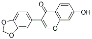 3-(1,3-BENZODIOXOL-5-YL)-7-HYDROXY-4-CHROMENONE Struktur