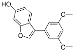 3-(3,5-DIMETHOXYPHENYL)-6-BENZOFURANOL Struktur