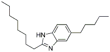 2-OCTYL-5-PENTYLBENZIMIDAZOLE Struktur