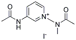 3-ACETAMIDO-1-(N-METHYLACETAMIDO)PYRIDINIUMIODIDE Struktur