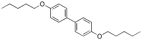 4,4'-BIS(PENTYLOXY)BIPHENYL Struktur