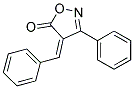 4-BENZYLIDENE-3-PHENYL-2-ISOXAZOLIN-5-ONE Struktur