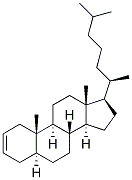 5A-CHOLEST-2-ENE Struktur