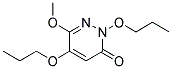 6-METHOXY-2,5-DIPROPOXY-3(2H)-PYRIDAZINONE Struktur