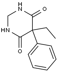 5-ETHYL-5-PHENYL-2,3-DIHYDRO-4,6(1H,5H)-PYRIMIDINEDIONE Struktur