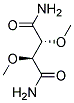 MESO-2,3-DIMETHOXYSUCCINAMIDE Struktur