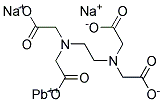 ETHYLENEDIAMINETETRAACETICACIDLEADDISODIUMSALT Struktur