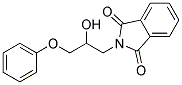 N-(2-HYDROXY-3-PHENOXYPROPYL)PHTHALIMIDE Struktur