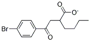 P-BROMOPHENACYLHEXANOATE Struktur