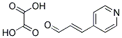 TRANS-3-(4-PYRIDYL)ACRYLALDEHYDEOXALATE Struktur