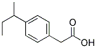 P-SEC-BUTYLPHENYLACETATE Struktur