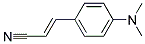 TRANS-P-DIMETHYLAMINOCINNAMONITRILE Struktur