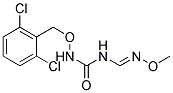 (E)-N-(2,6-Dichlorobenzyloxycarbamoyl)-N'-methoxyformimidamide Struktur