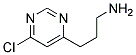 (6-Chloro-pyrimidin-4-yl)-propyl-amine Struktur