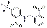 (2-Nitro-benzyl)-(2-nitro-4-trifluoromethyl-phenyl)-amine Struktur