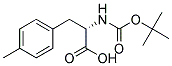 (2S)-2-[(tert-butoxycarbonyl)amino]-3-(4-methylphenyl)propanoic acid Struktur