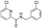 6-Chloro-pyridine-2-carboxylic acid 3-chloro-benzylamide Struktur