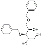 (2S,3R,4R)-3,5-bis(benzyloxy)pentane-1,2,4-triol Struktur