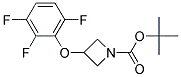 3-(2,3,6-Trifluoro-phenoxy)-azetidine-1-carboxylic acid tert-butyl ester Struktur