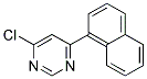 4-Chloro-6-naphthalen-1-yl-pyrimidine Struktur