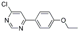 4-Chloro-6-(4-ethoxy-phenyl)-pyrimidine Struktur