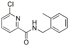 6-Chloro-pyridine-2-carboxylic acid 2-methyl-benzylamide Struktur