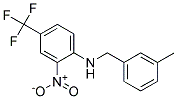 (3-Methyl-benzyl)-(2-nitro-4-trifluoromethyl-phenyl)-amine Struktur