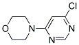 4-(6-Chloro-pyrimidin-4-yl)-morpholine Struktur