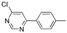 4-Chloro-6-p-tolyl-pyrimidine Struktur