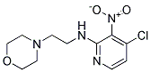 (4-Chloro-3-nitro-pyridin-2-yl)-(2-morpholin-4-yl-ethyl)-amine Struktur