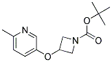 3-(6-Methyl-pyridin-3-yloxy)-azetidine-1-carboxylic acid tert-butyl ester Struktur