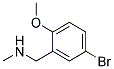 5-BROMO-2-METHOXY-(N-METHYL)BENZYLAMINE Struktur