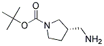 (S)-1-TERT-BUTOXYCARBONYL-3-AMINOMETHYLPYRROLIDINE Struktur