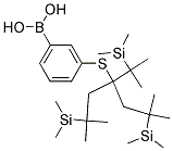 3-TERT-BDMS-THIOPHENYLBORONIC ACID Struktur