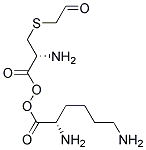 S-CARBOXYMETHYL-L-CYSTEINE L-LYSINE Struktur