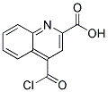 2-Quinolincarboxylic Acid-4-Formylchloride Struktur