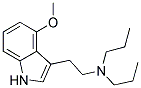 4-Methoxy-N,N-Dipropyl Tryptamine Struktur