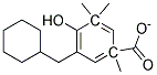 3,3,5-Trimethyl Cyclohexanyl-(5)-Salicylate Struktur