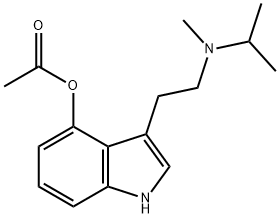 4-Acetoxy-N-Isopropyl-N-Methyltryptamine Struktur