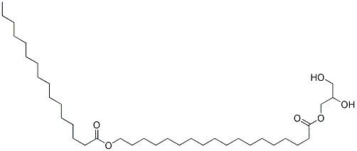 Glycerol monopalmitate/stearate Struktur