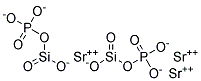 Strontium phosphosilicate Struktur